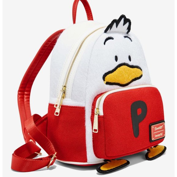 Loungefly Sanrio Hello Kitty Mini Backpack Bag Pekkle Figural Duck NEW In Hand - Picture 1 of 4